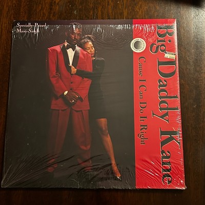 BIG DADDY KANE - Cause I Can Do It Right  12''  - MINT original pressing -classic