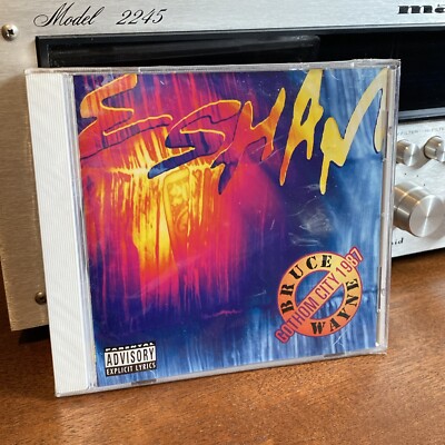 Esham: Bruce Wayne Gothom City 1987 CD 1997 Gotham Inc RLP Pressing, SEALED