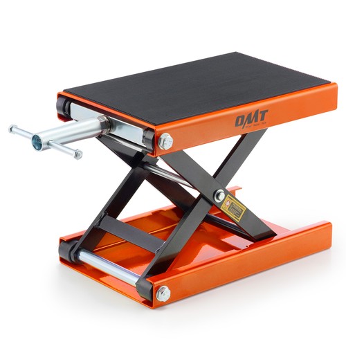 OMT Motorcycle Scissor Jack Lift 1100 lbs Wide Deck Hoist Stand for ATVs Bike