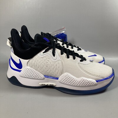 Size 7 - Nike PG 5 x PlayStation 5 White 2021