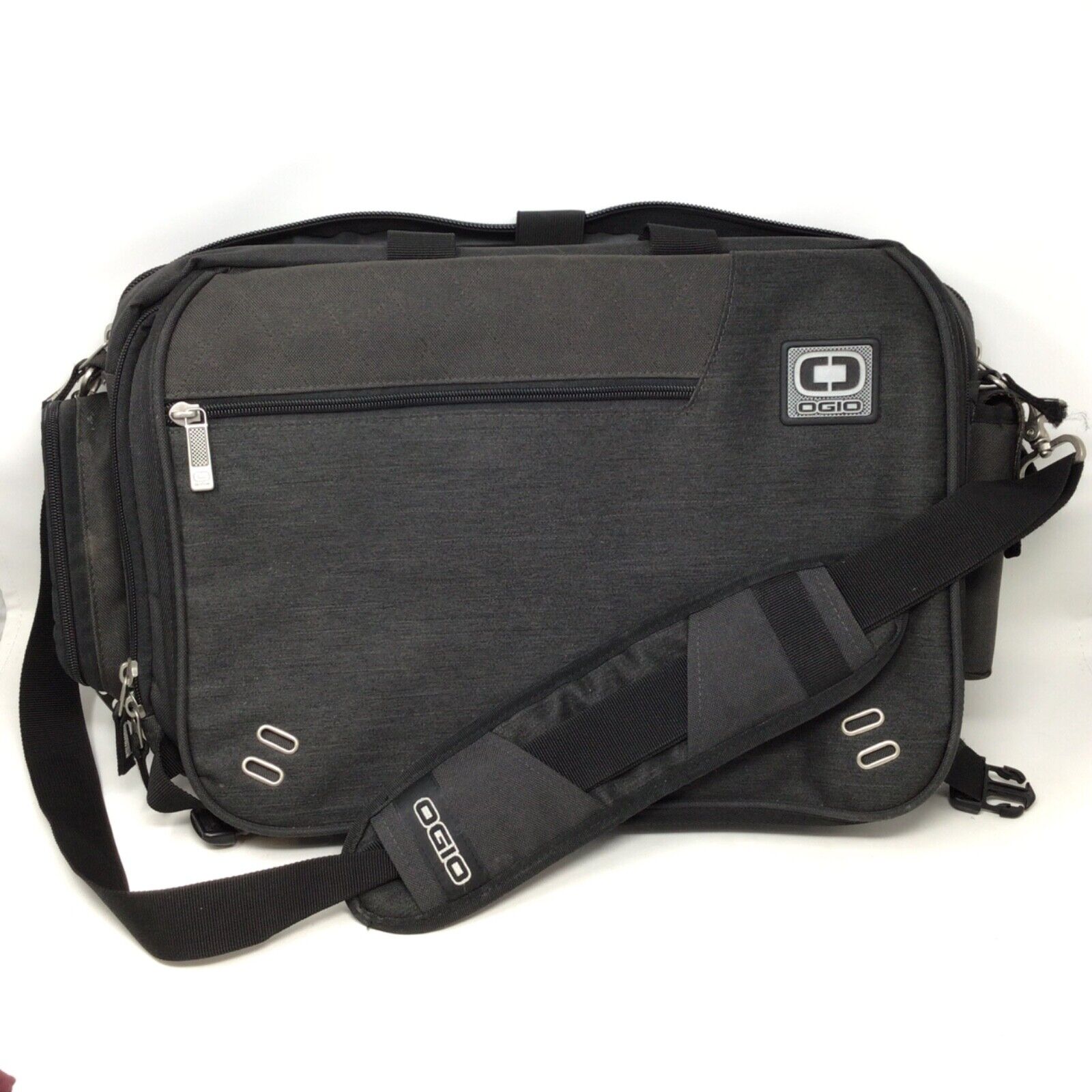 OGIO Classification #03507 Messenger Street Laptop Bag Gray 