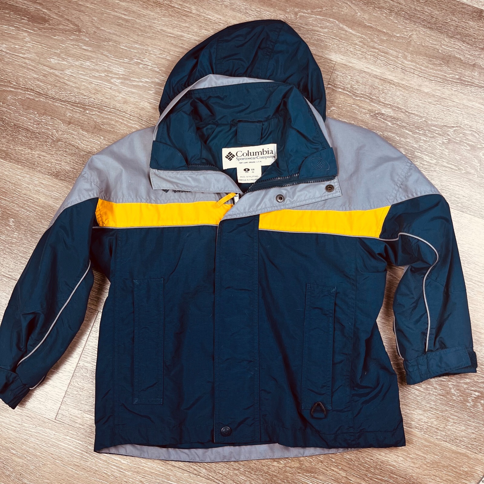 columbia Bugaboo ジャケット ネイビー/グレー/イエロー columbia Bugaboo ジャケット ネイビー/グレー/イエロー
