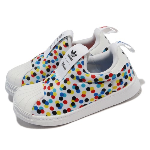 

Adidas Originals Disney x Superatar 360 C Белые многоцветные детские кроссовки для дошкольников HQ4080, Белый, Superatar 360 C