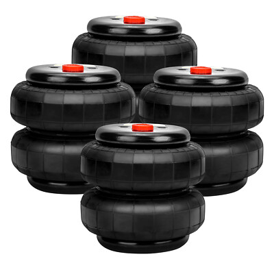 4PCS Air Suspension Spring Bags 2500lb For Heavy Duty 1/2