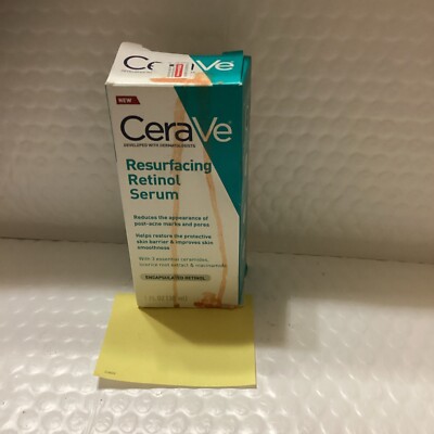 CeraVe Resurfacing Retinol Serum for Post-Acne Marks and Skin Texture Damage Box