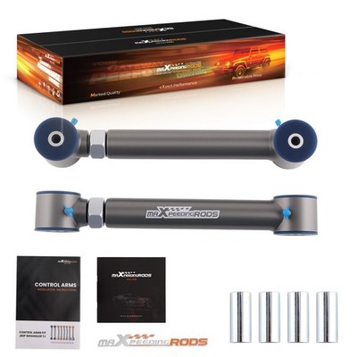 Rear Upper Adjustable Control Arms For 97-06 Jeep Wrangler TJ Grand Cherokee ZJ