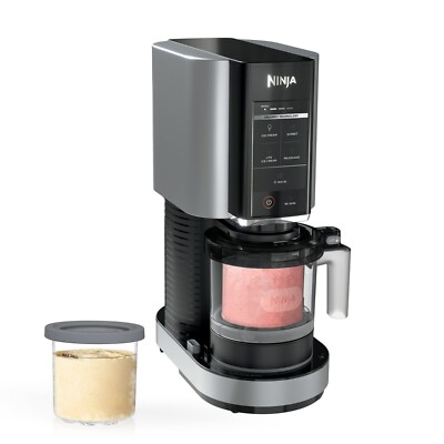 Ninja CREAMi, Ice Cream Maker, 5 One-Touch Programs, (2) 16oz. Pints with Lids