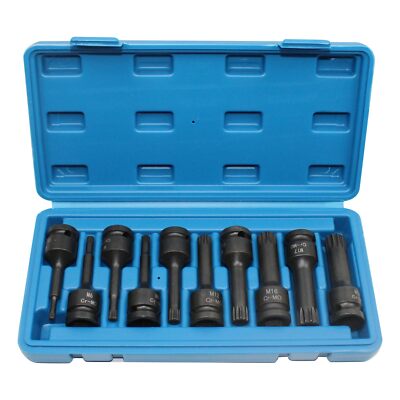 3/8 Inch Torx Impact Socket Set,10pcs Impact Torx Star Socket Bits, M5 M6 M7 ...
