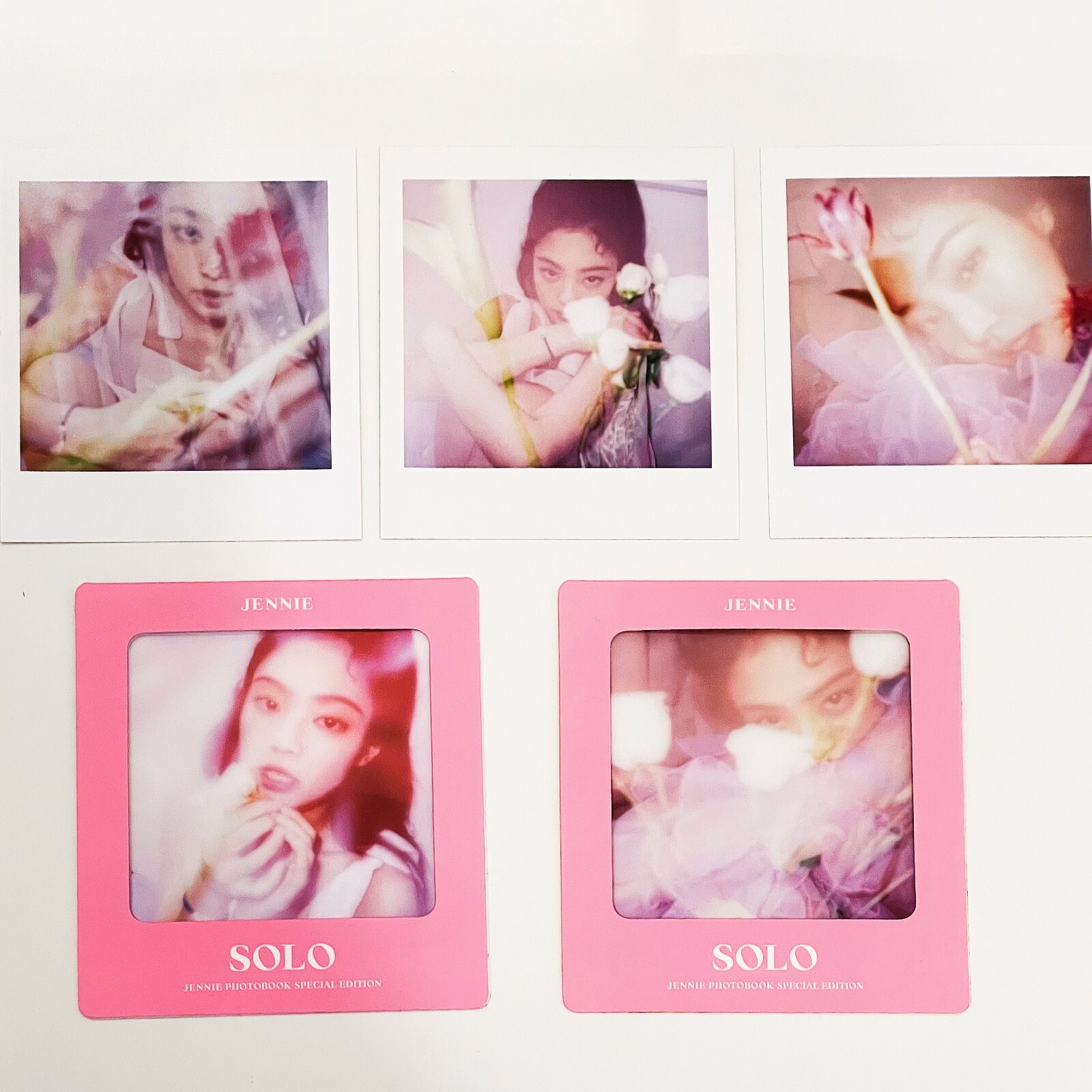 Jennie Official Photocard Polaroid Solo Album Special