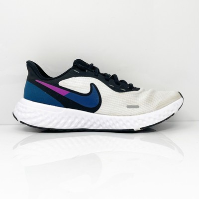 

Кроссовки для бега Nike Womens Revolution 5 BQ3207-102 белые, размер 9, Белый, Revolution 5