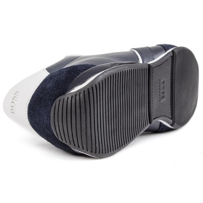 HUGO BOSS BOSS HERREN SATURN LOW LAUFSCHUHE SNEAKER BLAU