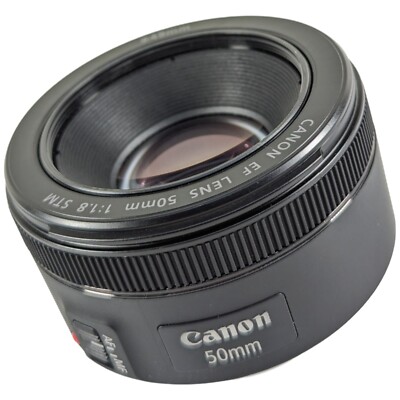 Excelent Canon 50mm 1.8 STM EF Lens for EOS 1D 5D 6D 7D 90D T8i T7i 80D SL2 70D