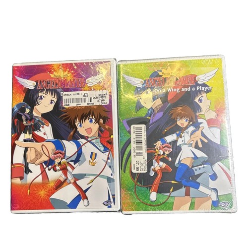 Angelic Layer V1 V2 On a Wing and a Player DVD (ADV Sealed