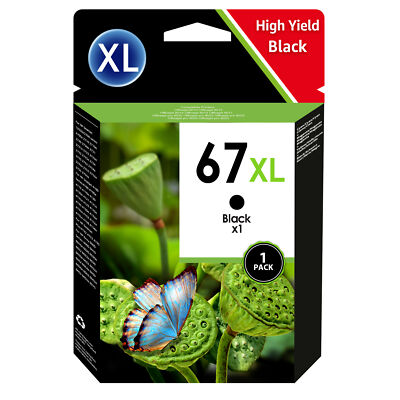 67XL Ink Cartridges for HP Ink 67 XL Deskjet 2700 2720e Envy 6000 6055e 6058e