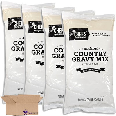 Instant Country Gravy Mix Value Pack |  24 Ounce | Pack of 4