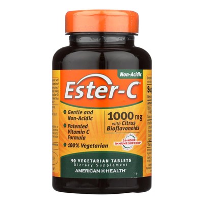 American Health-Ester-c With Citrus Bioflavonoids-1000 Mg -90 Vegetarian Tablets