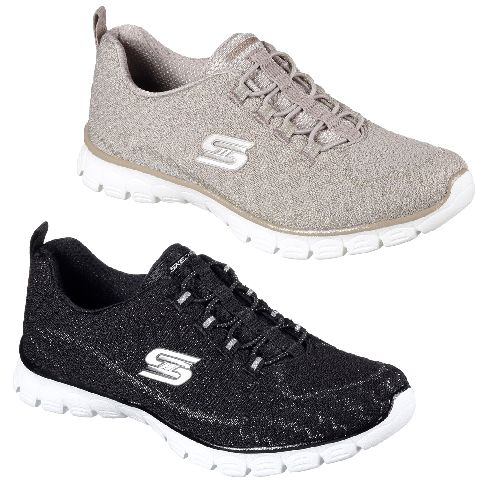Skechers Estrella Turnschuhe Damen Ez Flex 3.0 SPORTS Skechers EZ FLEX 3.0 ESTRELLA Slipper taupe