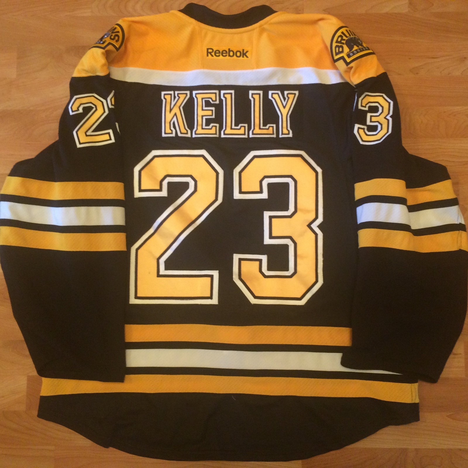 Game worn NHL jersey, Boston Bruins, playoffs worn jersey, Meigray-certified NHL
