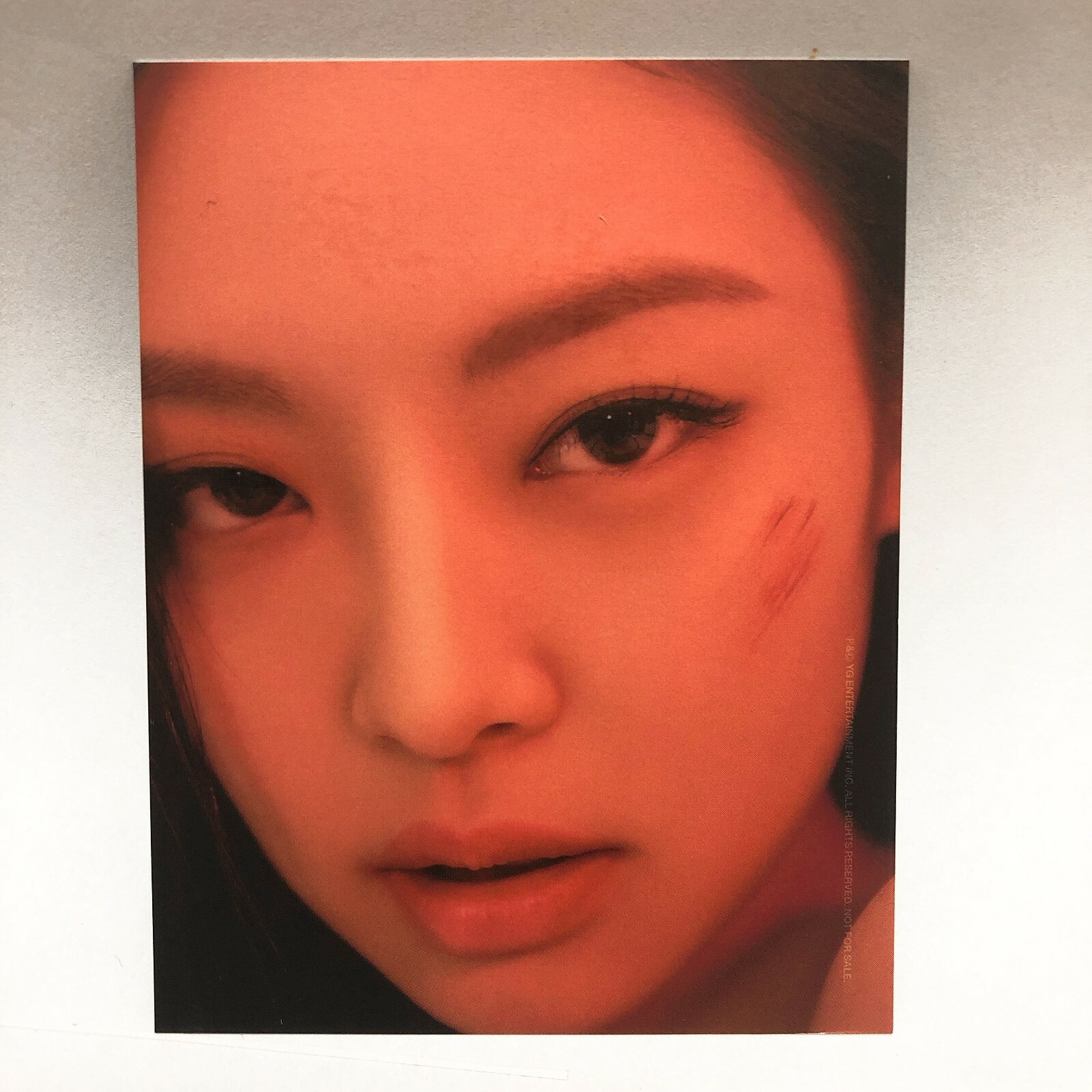 Kill this love  Black pink　JENNIEトレカ BLACKPINK JENNIE #2 [Kill This Love] Official Puzzle Piece