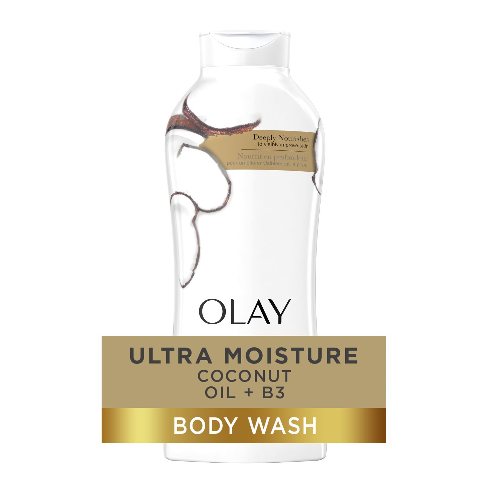 With Coconut Oil, 22 Fl Oz