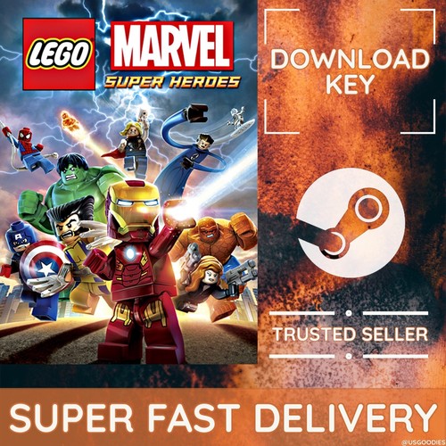 LEGO Marvel Super Heroes 2013 PC STEAM KEY SAME DAY DISPATCH
