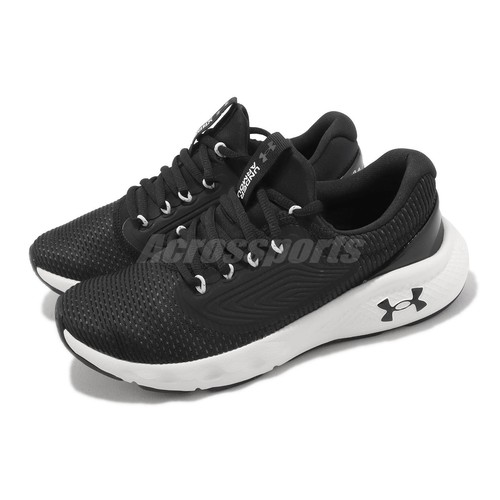 

Under Armour Charged Vantage 2 UA Черно-белые женские спортивные кроссовки 3024884-001, Черный, Charged Vantage 2