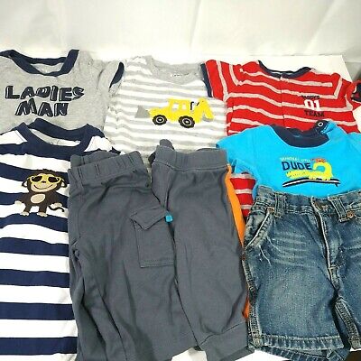 Lot of 8 Boys Carters One Piece Romper Old Navy Shorts Size 6 ...