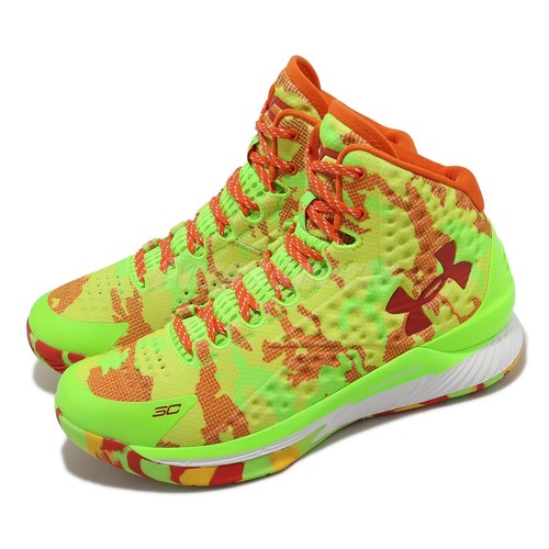 

Мужские баскетбольные кроссовки Under Armour x Sour Patch Curry 1 UA Candy Reign 3026196-300, Зеленый, Curry 1