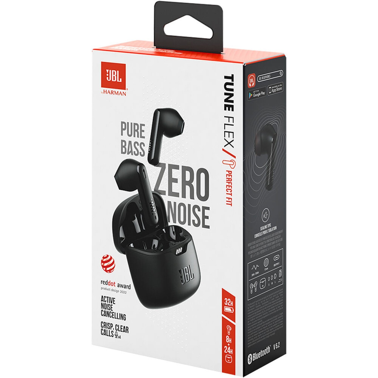 【新品未開封】JBL TUNE FLEX JBL Tune Flex True Wireless Noise Cancelling Earbuds Black