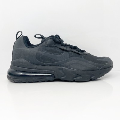 

Nike Boys Air Max 270 React BQ0103-004 Черные кроссовки для бега, размер 6,5 лет, Черный, Air Max 270 React