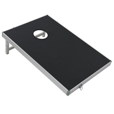 CornHole Bean Bag Toss Game Set Aluminum Frame W/ Carrying Case Portable Design