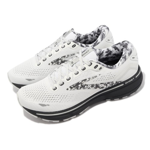 Женские кроссовки Brooks Ghost 15 White Ebony Oyster Snow Camo 1203801B-149