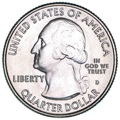 2010 D Parks Quarter Grand Canyon America the Beautiful Satin Finish