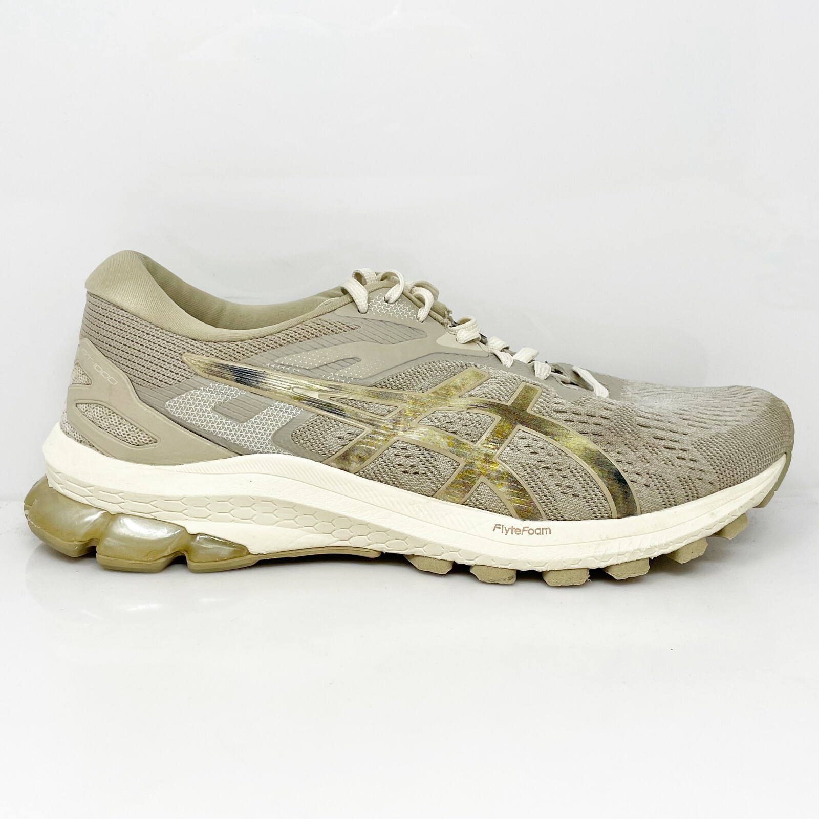 

Бежевые кроссовки Asics Womens GT 1000 10 1012B084 Размер 8,5, Бежевый, GT 1000 10