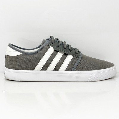 

Adidas Mens Seeley G23705 Серые повседневные кроссовки Размер 8.5, Серый, Seeley