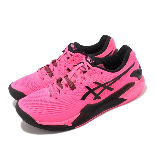 

Мужские кроссовки Asics GEL-Resolution 9 Clay Court ярко-розовые Открытый чемпионат Франции по теннису 1041A375-700, Розовый, Gel-resolution 9 Clay