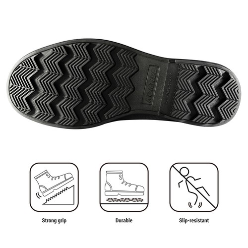 NORTIV 8 Men's Snow Boots Insulated Waterproof Rugged Duty Outdoor Winter Boots