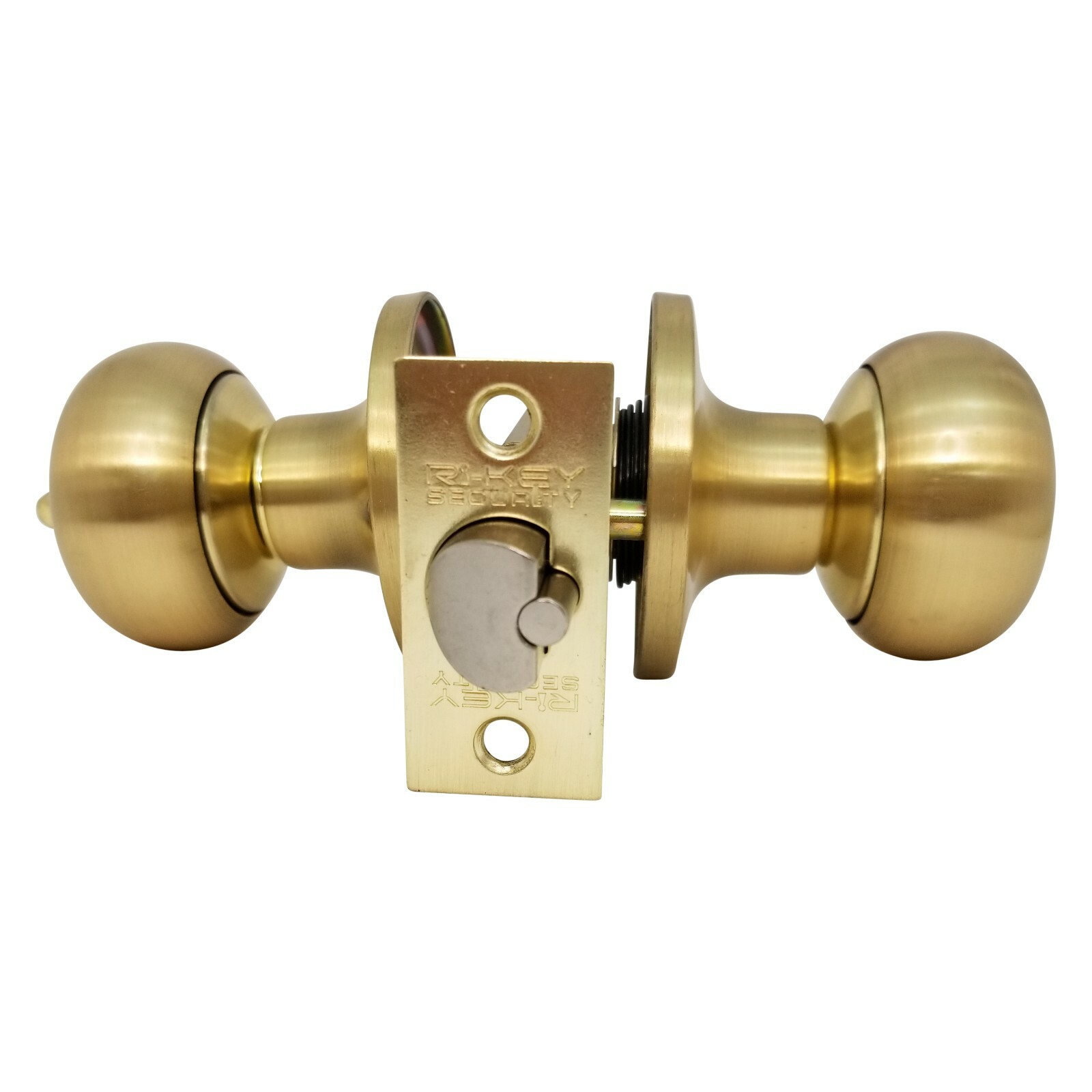High Quality Door Knob Lock Entry Keyed Cylinder 3 Keys Exterior Interior Kw1 SB