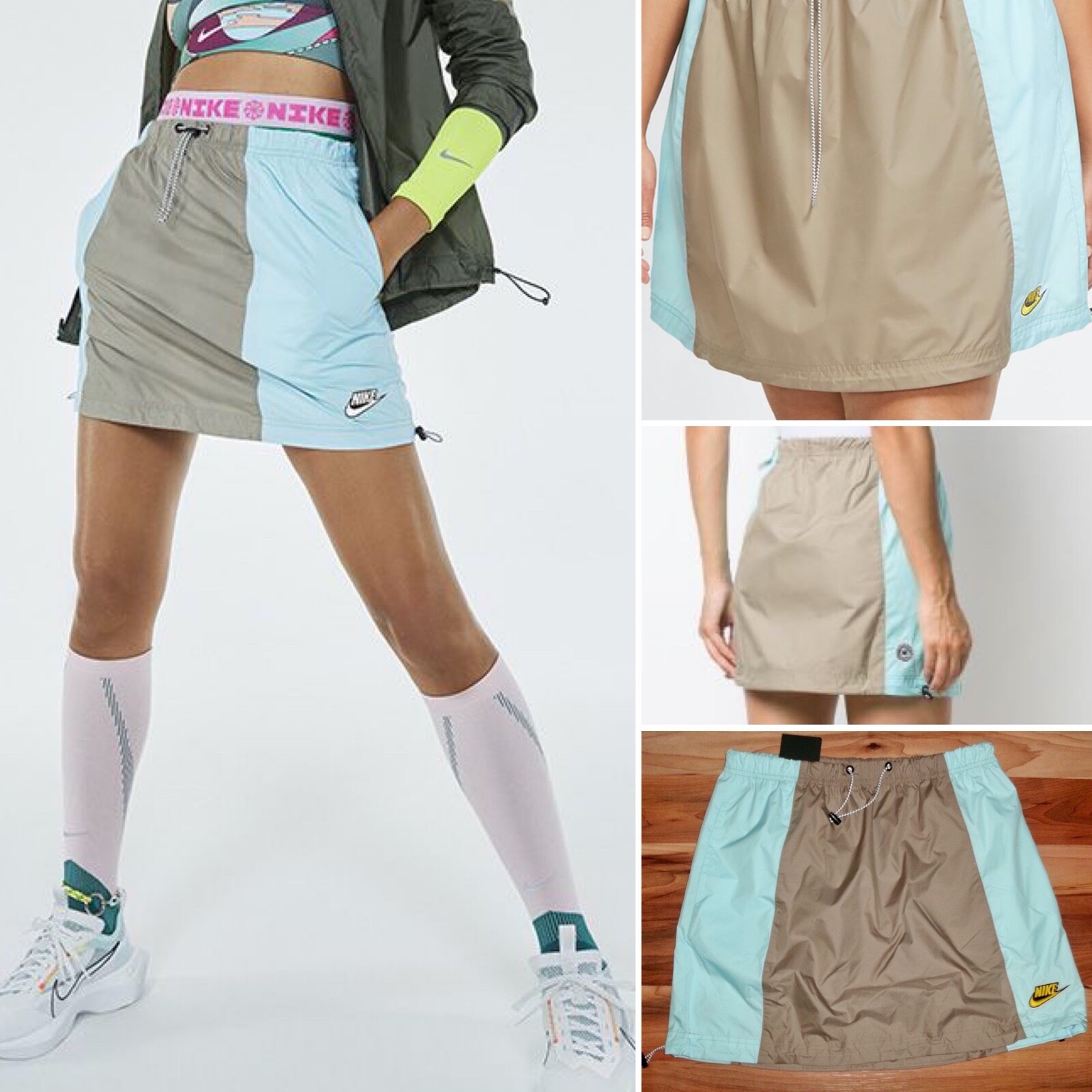 Nikeナイキ 軽量ジャケット Sportswear Icon Clash WMNS) Nike Sportswear Icon Clash Synthetic-Fill Colorblock