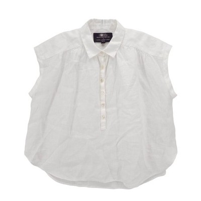 J. CREW Capitaine Shirt Baird McNutt Irish Linen White 2025 Season Size XS