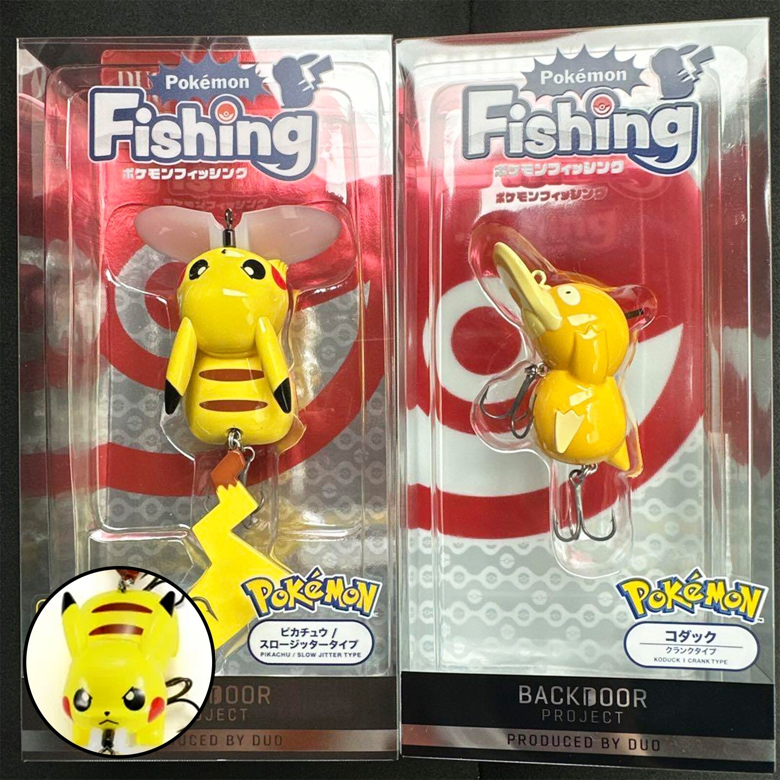DUO Pokemon Fishing ステッカー付き DUO Pokemon Fishing ステッカー付き DUO Pokemon Fishing