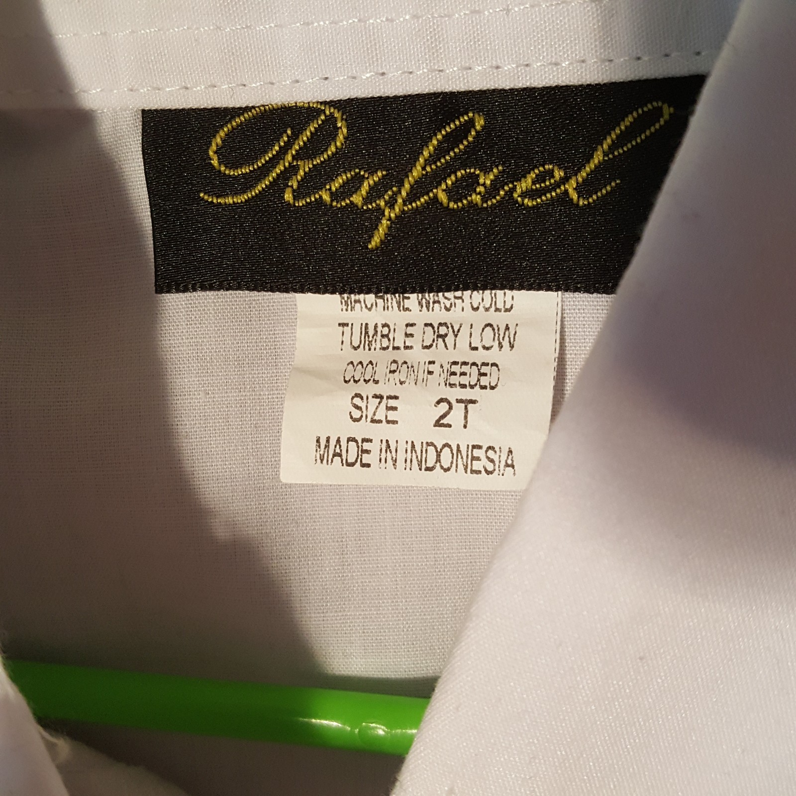 Rafael Boy 2T Gray Vest Tie and White Dress Shirt Child Holiday Wedding Party