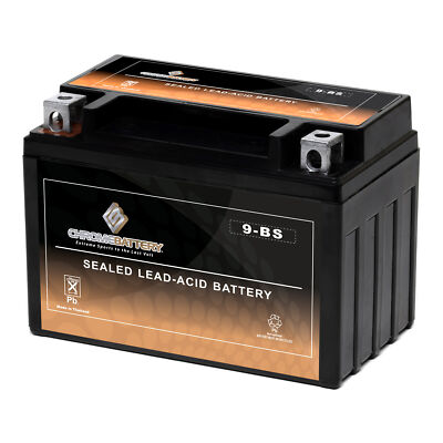 YTX9-BS  High Performance - Maintenance Free - Sealed AGM Motorcycle Battery