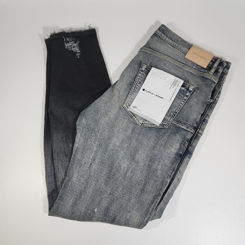 PURPLE BRAND P001 DYED LAVENDER PURPLE 29 SLIM FIT LOW RISE JEANS MENS NEW