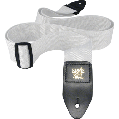 Ernie Ball White Polypro Guitar Strap