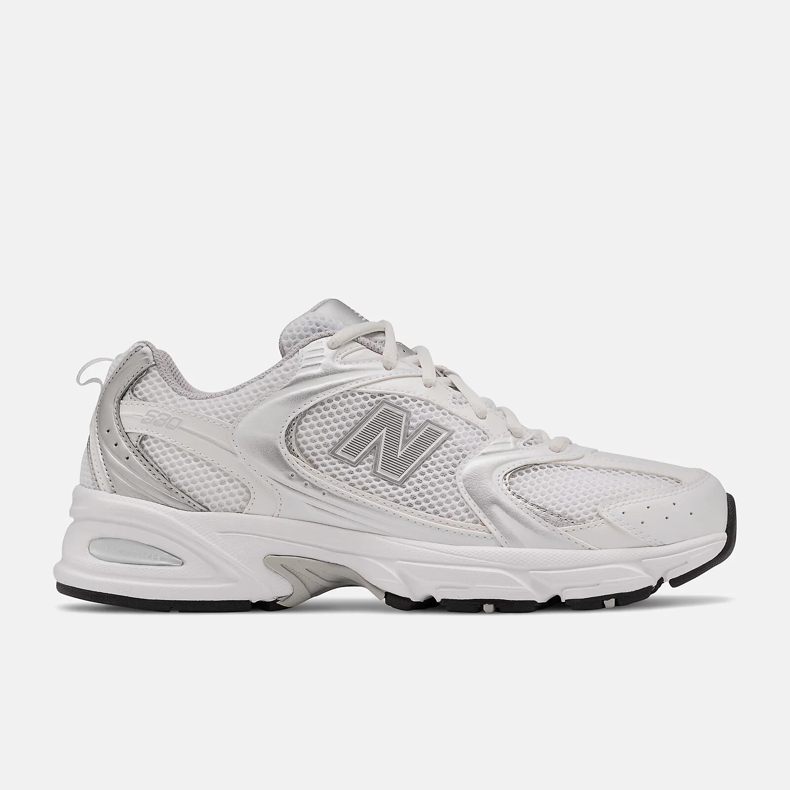New Balance Sneaker MR530 Unisex White/Silver Metallic New
