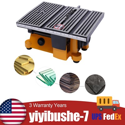 4'' Mini Electric Table Saw Power Cutter Tool Metal Wood Craft Cutting Machine !!