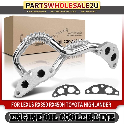 Cooler Hose Assembly For Toyota Sienna Venza Lexus Rx350 Rx450h 3.5l