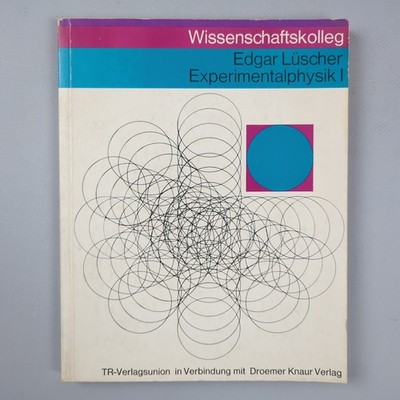 Edgar Lüsche Experimentalphysik I TR Verlagsunion 1971