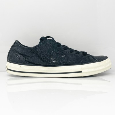 Женские кроссовки Converse One Star 512034FT, черные, повседневные, размер 8,5